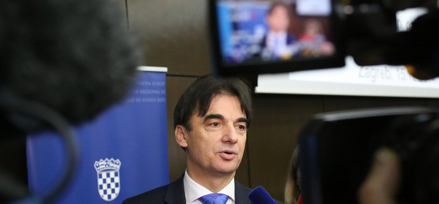 Potpredsjednik Grčić: Za godinu dana vrijednost sufinanciranih projekata između 10 i 11 milijardi kuna